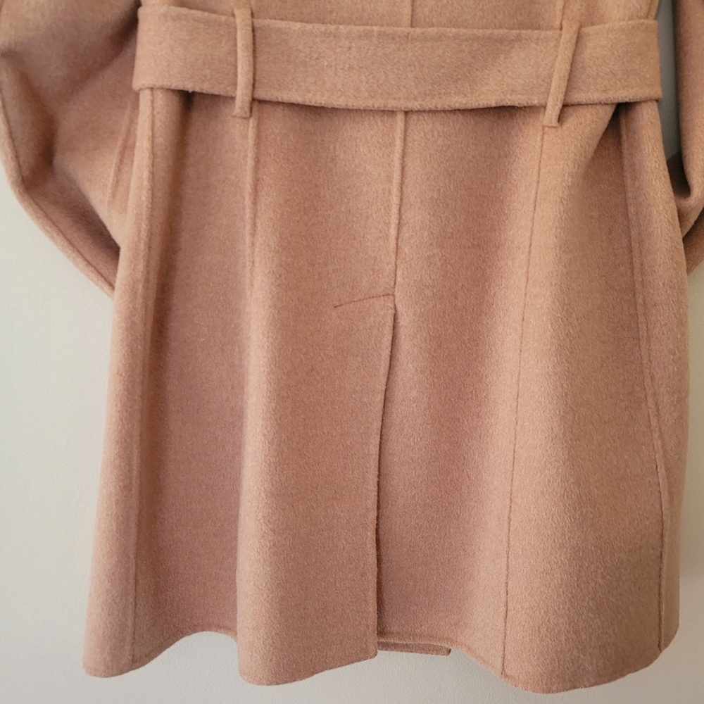 Banana Republic Belted Short Wool Coat with Pockets, M - Picture 11 of 16
